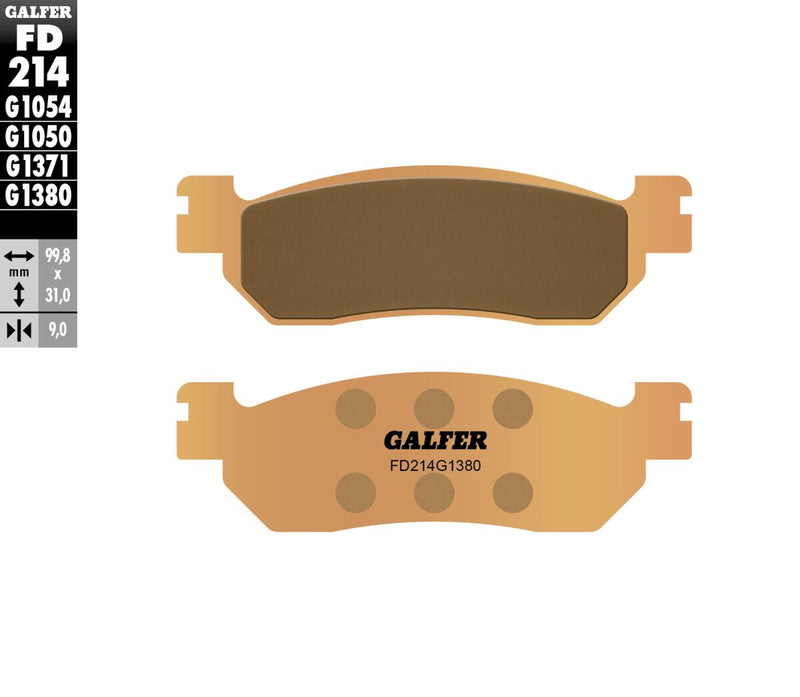 HH Sintered Brake Pads For Benelli BN 302 - 99.8 MM