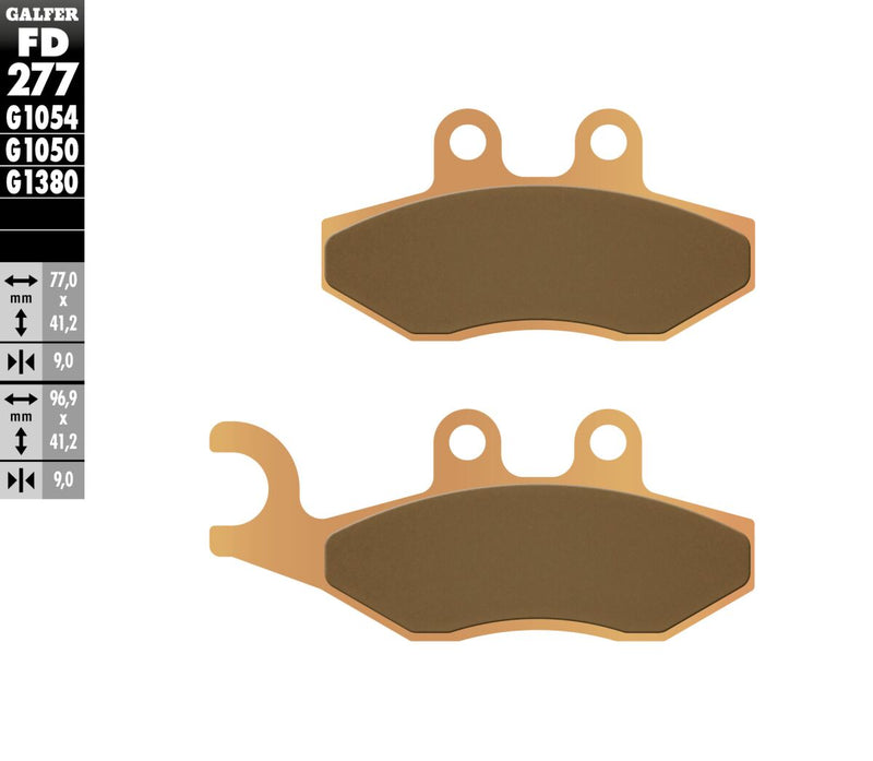HH Sintered Brake Pads For Aprilia SR MAX 300