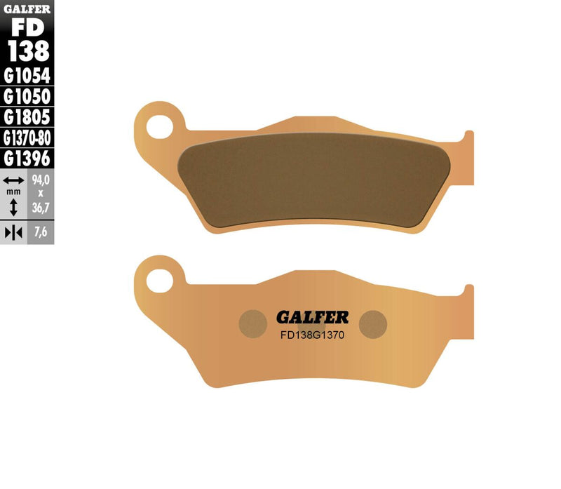 HH Sintered Brake Pads For AJP PR7 610 - 94.0 MM