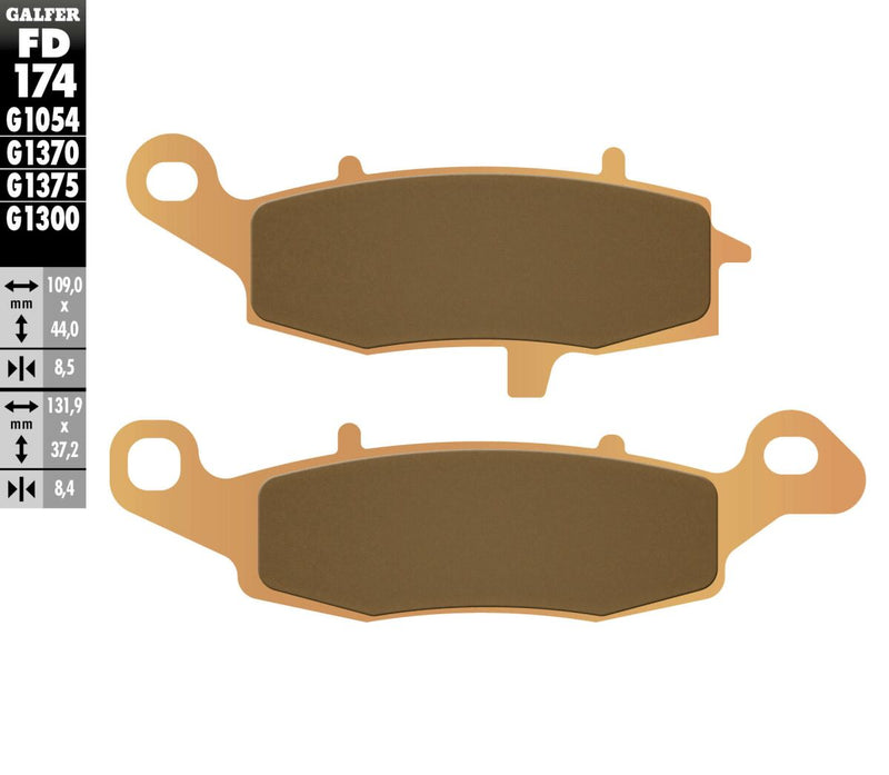 HH Sintered Brake Pads For Kawasaki ER-5 2001-2006