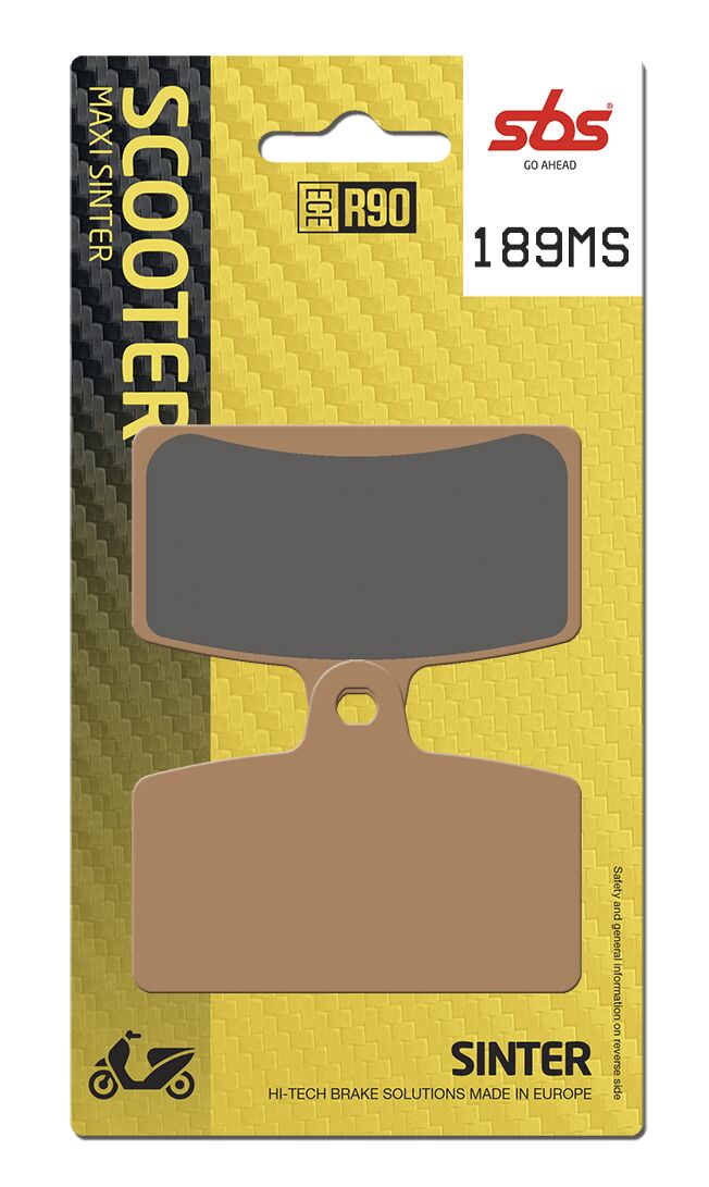 MS Scooter Maxi Sintered Brake Pads For Aprilia RS4 50 - 69.7 MM