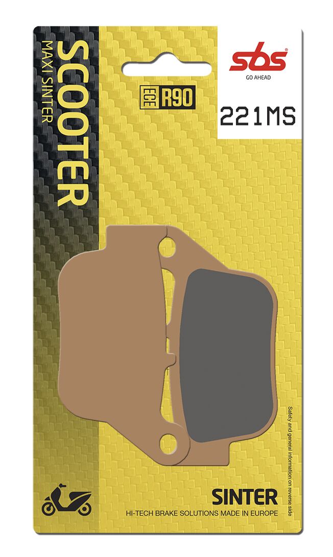MS Scooter Maxi Sintered Brake Pads For Yamaha YP 250 R