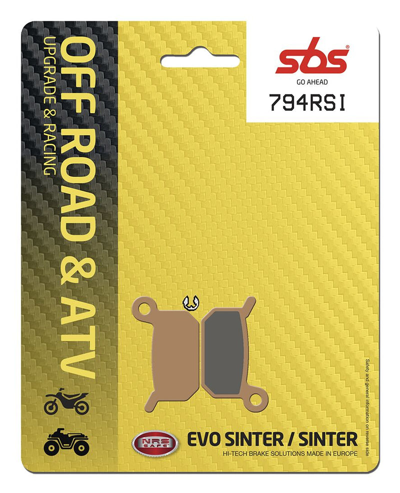 RSI Offroad Racing Sintered Brake Pads For Cobra Moto CX 50 JR - 43.3 MM