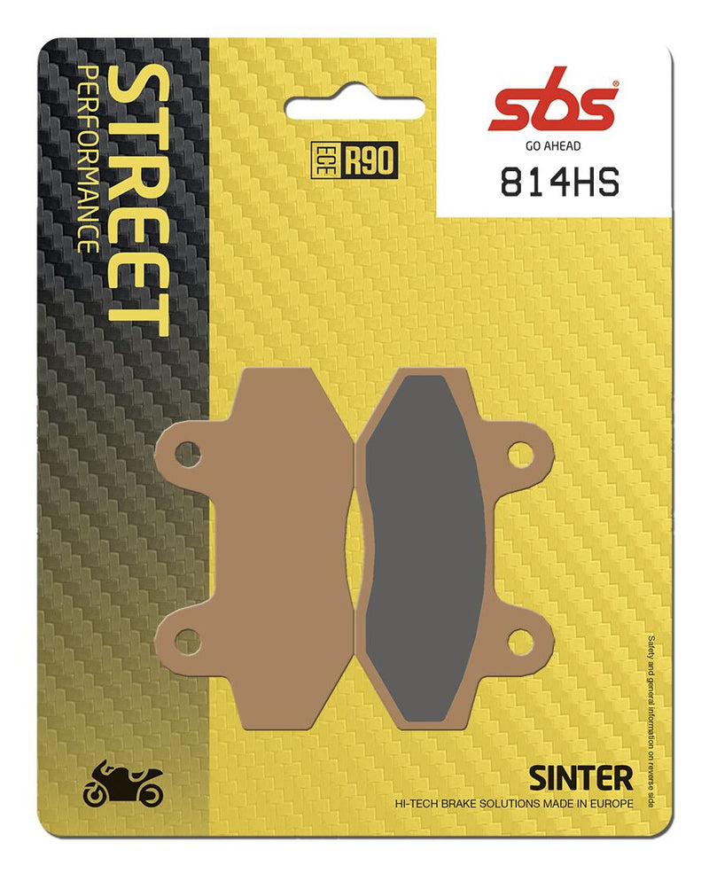 HS Street Excel Sintered Front Brake Pads For Hyosung GT 125 - 76.9 MM