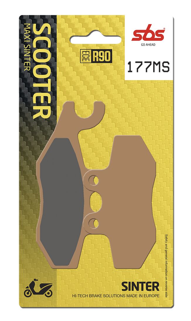 MS Scooter Maxi Sintered Brake Pads For Aprilia SportCity 125