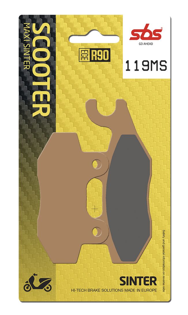 MS Scooter Maxi Sintered Brake Pads For Aeon Elite 400 I ABS