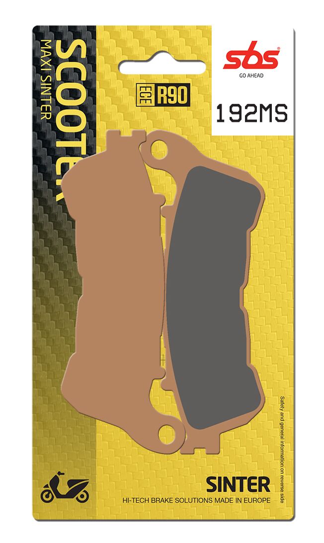 MS Scooter Maxi Sintered Brake Pads For Honda FES 125 - 117.6 MM