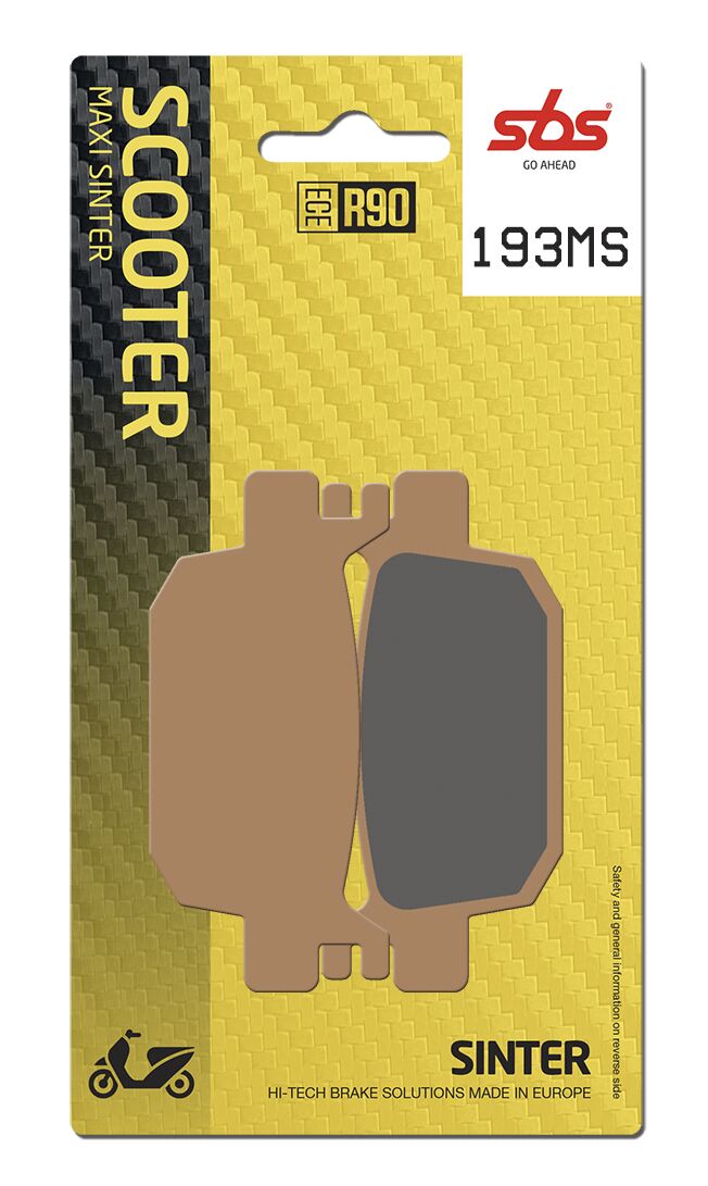 MS Scooter Maxi Sintered Brake Pads For Honda ADV 350 ABS - 81.3 MM