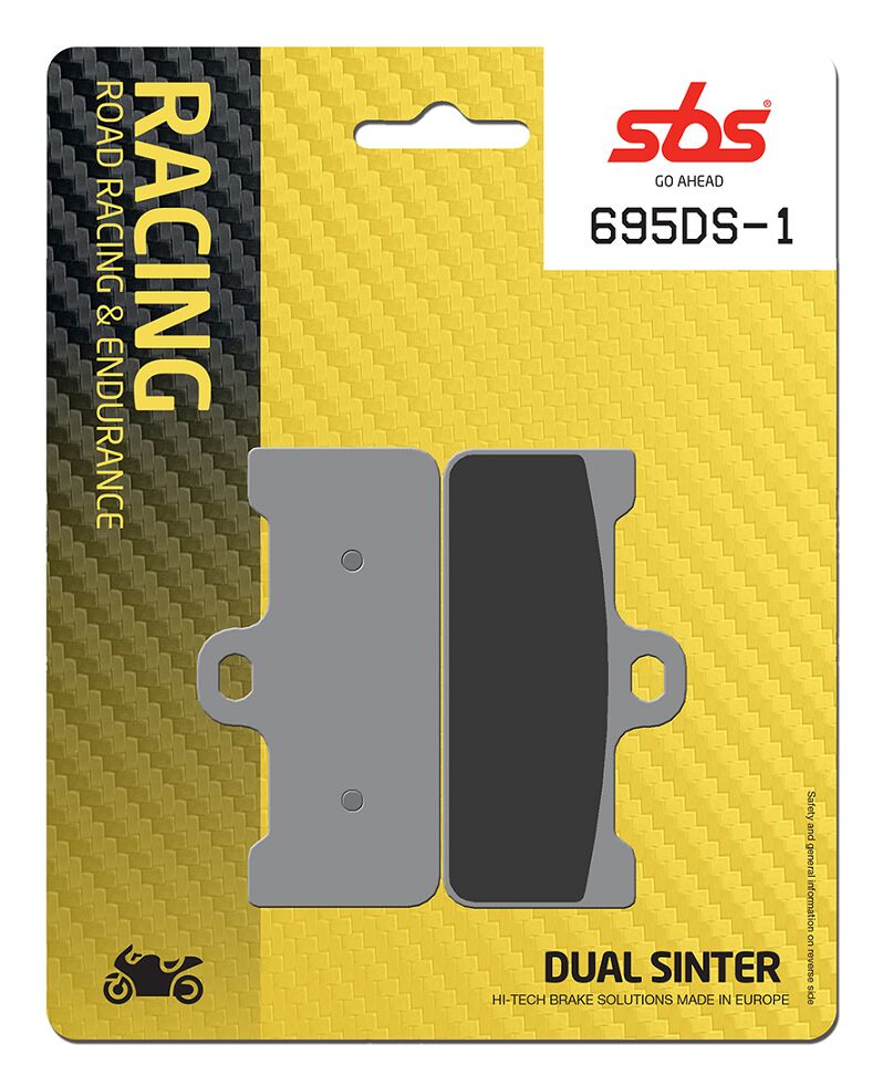DS Dual Sintered Dynamic Racing Concept Brake Pads For Aprilia SXV 450 2008-2010