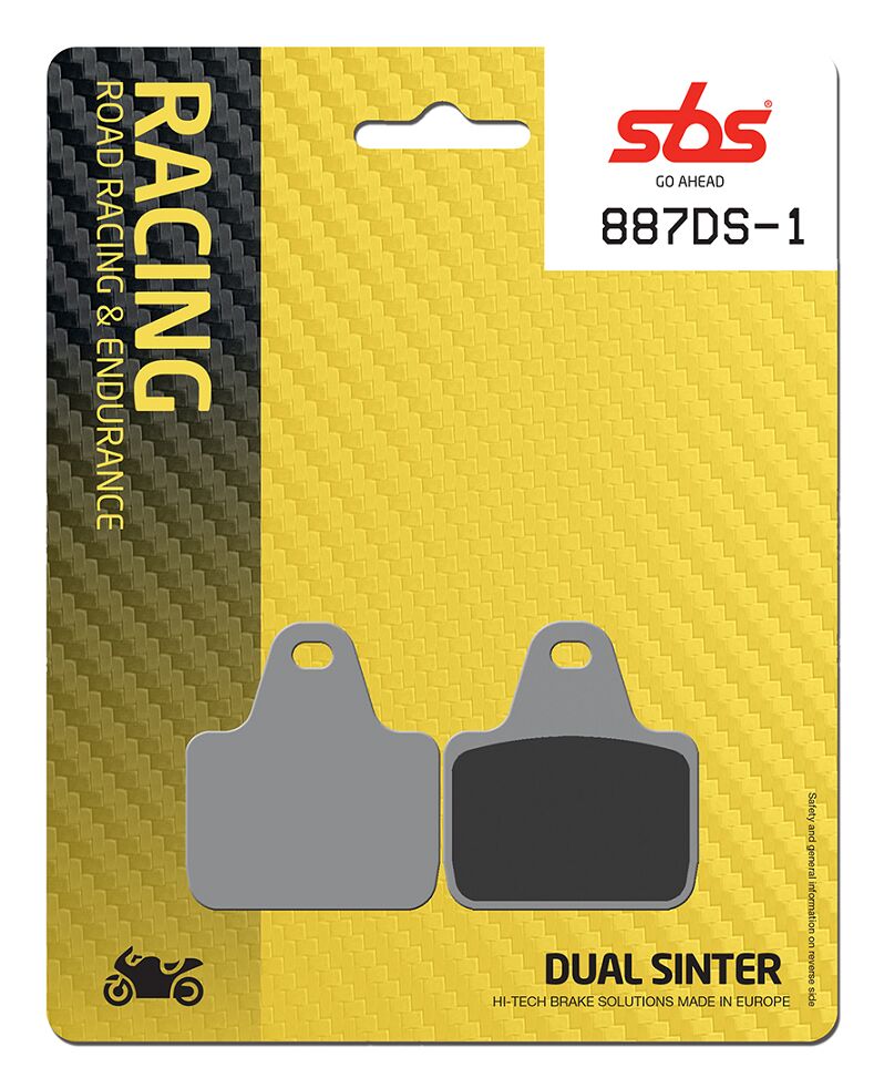 DS Dual Sintered Dynamic Racing Concept Brake Pads - 887DS-1