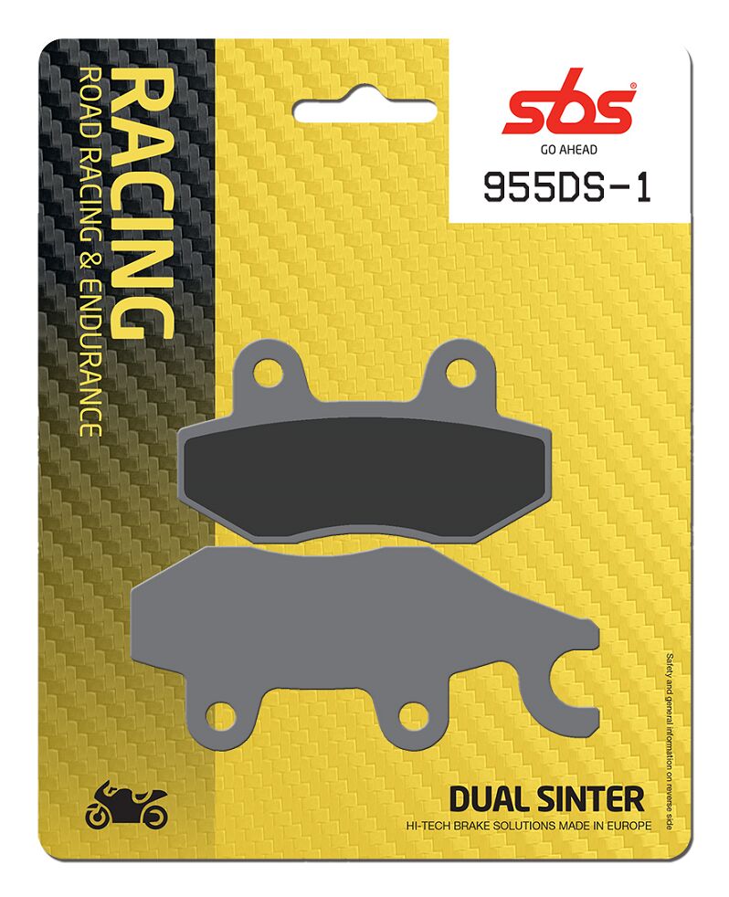 DS Dual Sintered Dynamic Racing Concept Brake Pads For Kawasaki EX 400 2018-2023