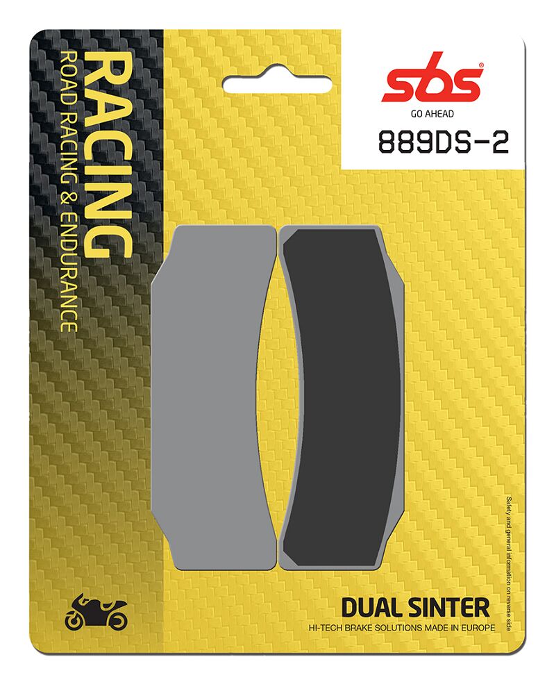 DS Dual Sintered Dynamic Racing Concept Brake Pads - 889DS-2