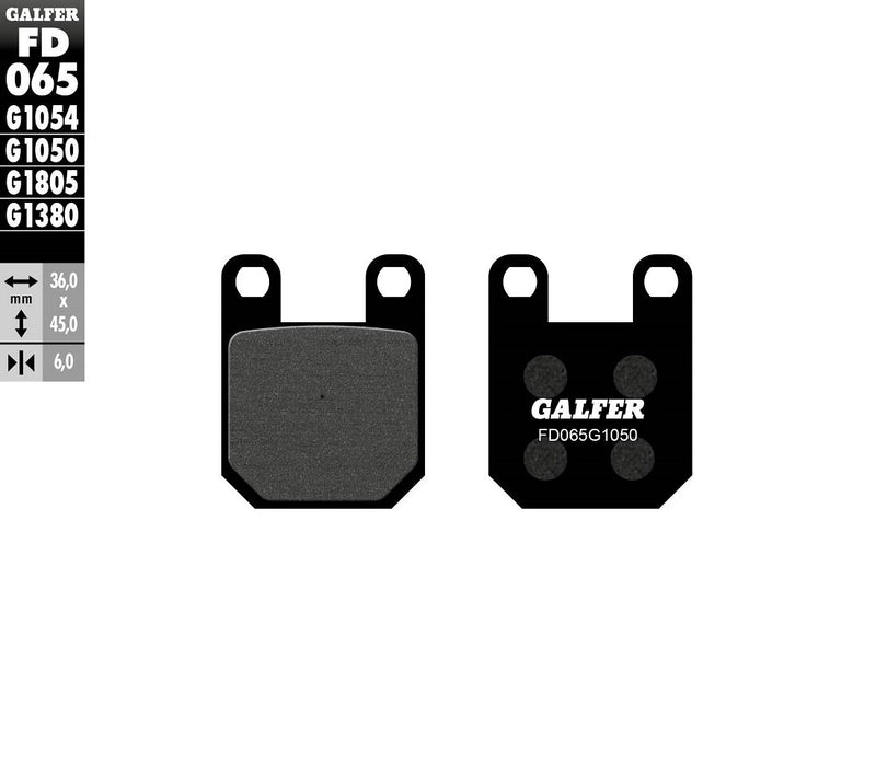 Semi-Metallic Brake Pads For Aprilia RS 50 - 36.0 MM