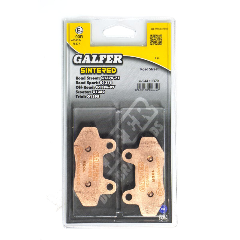 HH Sintered Brake Pads For Hyosung GT 250 - 76.9 MM