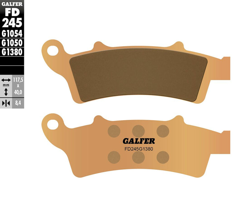 HH Sintered Brake Pads For Aprilia Atlantic 125