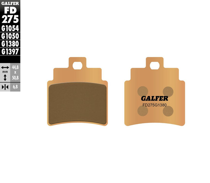 HH Sintered Brake Pads For Kymco Maxxer 250 2X4
