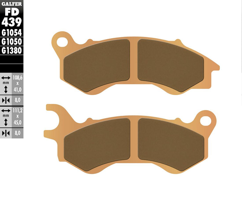 HH Sintered Brake Pads For Honda NSC 50