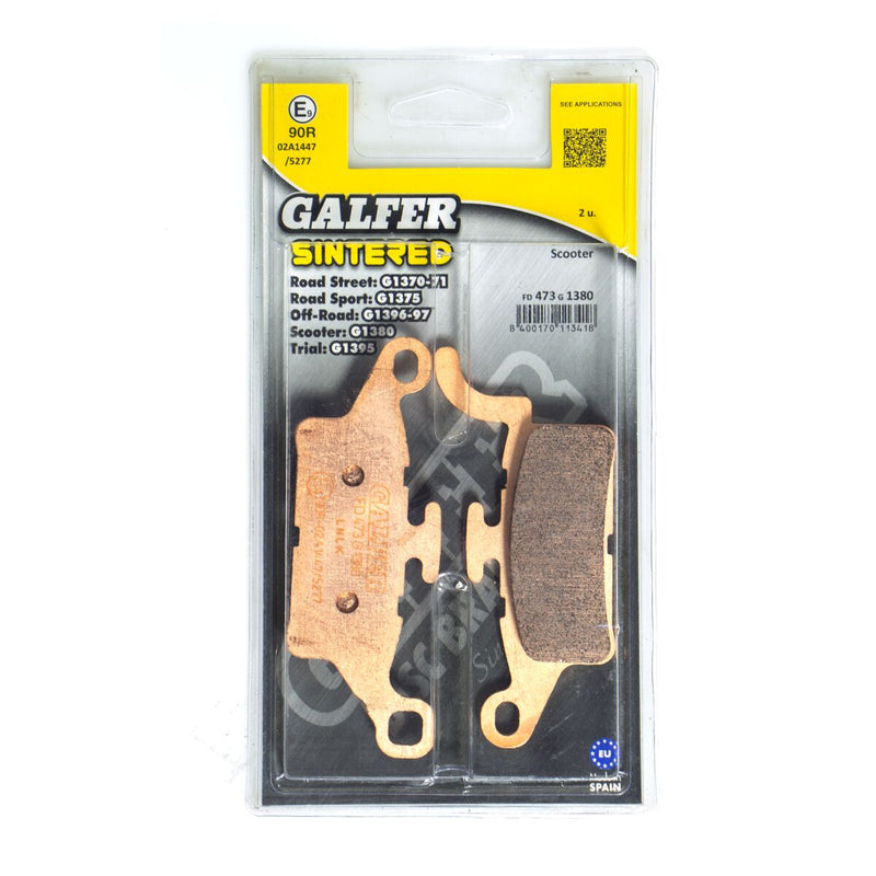HH Sintered Brake Pads For Yamaha HW 125