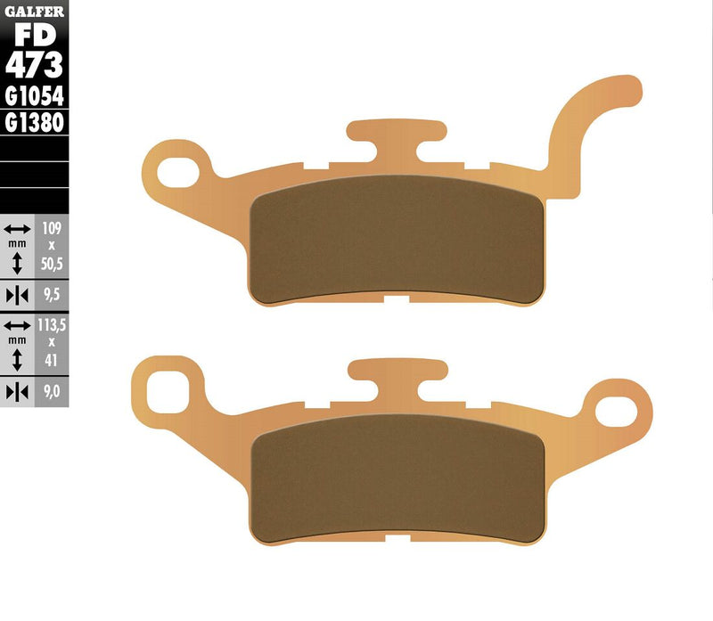 HH Sintered Brake Pads For Yamaha HW 125