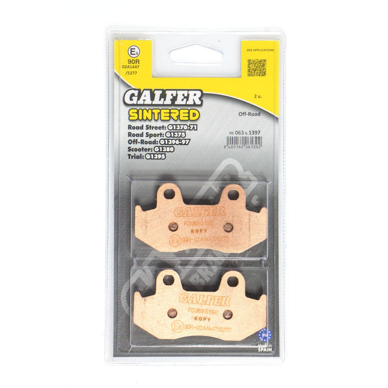 HH Sintered Brake Pads For Honda ATC 250 R LC