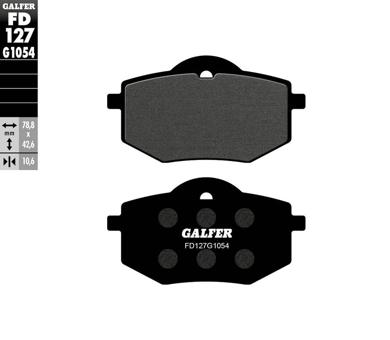 Semi-Metallic Brake Pads For Yamaha XV 250