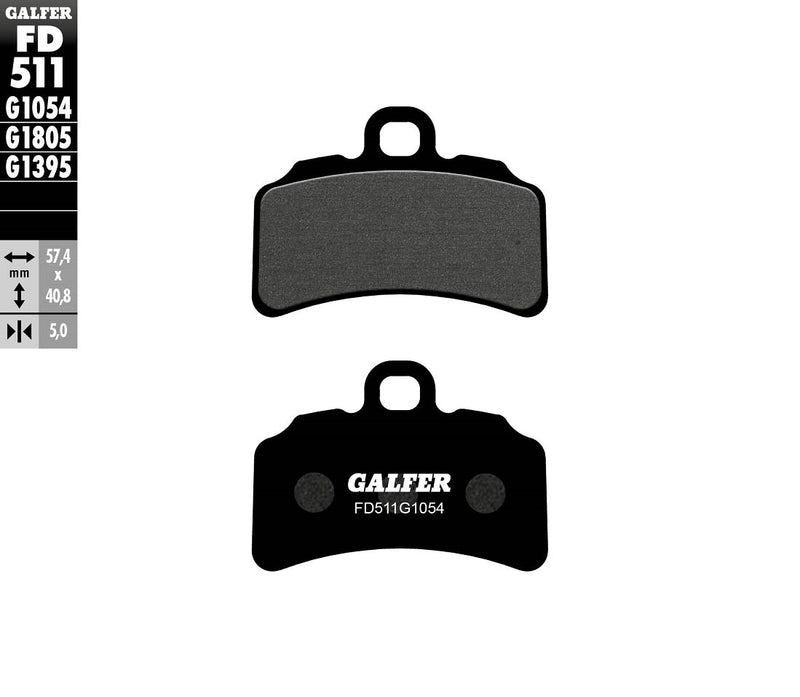 Semi-Metallic Brake Pads For Beta EVO 125