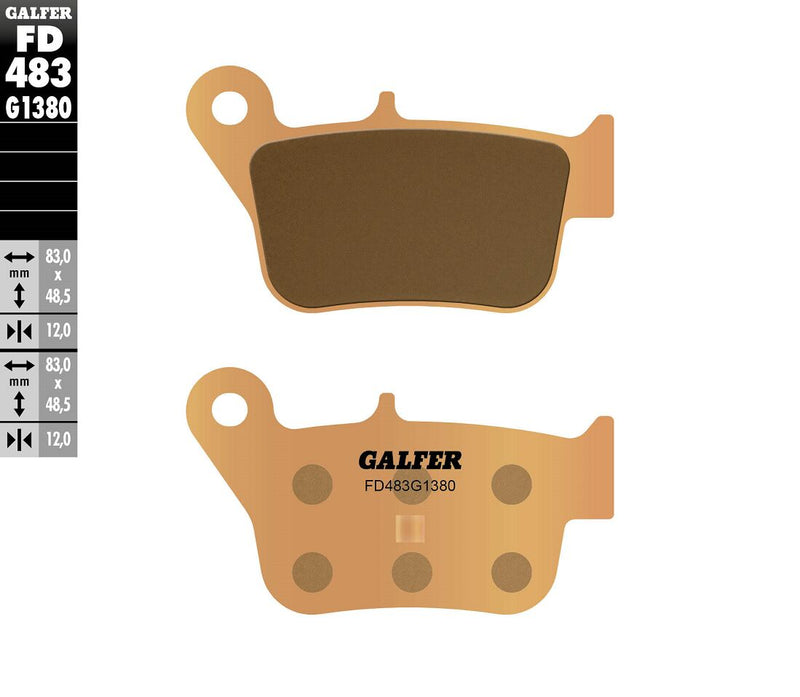 HH Sintered Brake Pads For SYM MAXSYM 400 I ABS