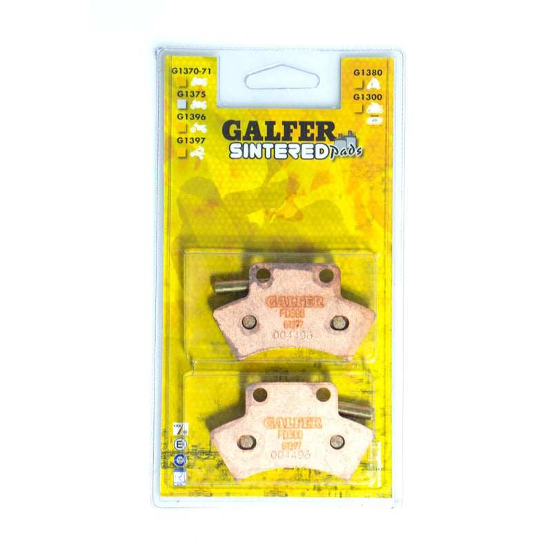 HH Sintered Brake Pads For Polaris Big Boss 250 4X6