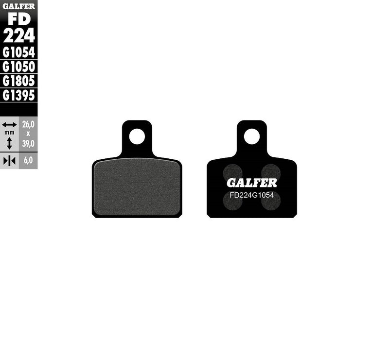 Semi-Metallic Brake Pads For GasGas MC 65 - 36.0 MM