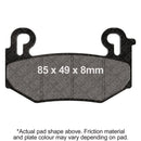 FA-HH Series Sindered Brake Pads - 85 MM | Vendor No FA779HH