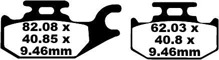 TT Sport Carbon Fusion Brake Pads | Vendor No FA307TT