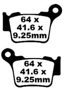 TT Sport Carbon Fusion Brake Pads | Vendor No FA368TT