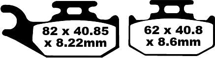 TT Sport Carbon Fusion Brake Pads | Vendor No FA414TT