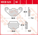 All Round Sintered Metal Brake Pads For Aeon URBAN 125 2011