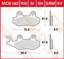 All Round Sintered Metal Brake Pads For Aprilia SX 125 ABS 2018-2024 - 41.9 MM