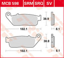 All Round Sintered Metal Brake Pads For Cagiva GRAN CANYON 900 1999-2000 - 38.9 MM