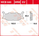 All Round Sintered Metal Brake Pads For SYM NH 125 T CBS 2019-2020 - 102 MM