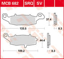 All Round Sintered Metal Brake Pads For Kawasaki ER-5 2001-2006