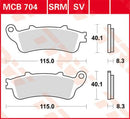 All Round Sintered Metal Brake Pads For Honda CB 1100 SF 2000-2003 - 115 MM
