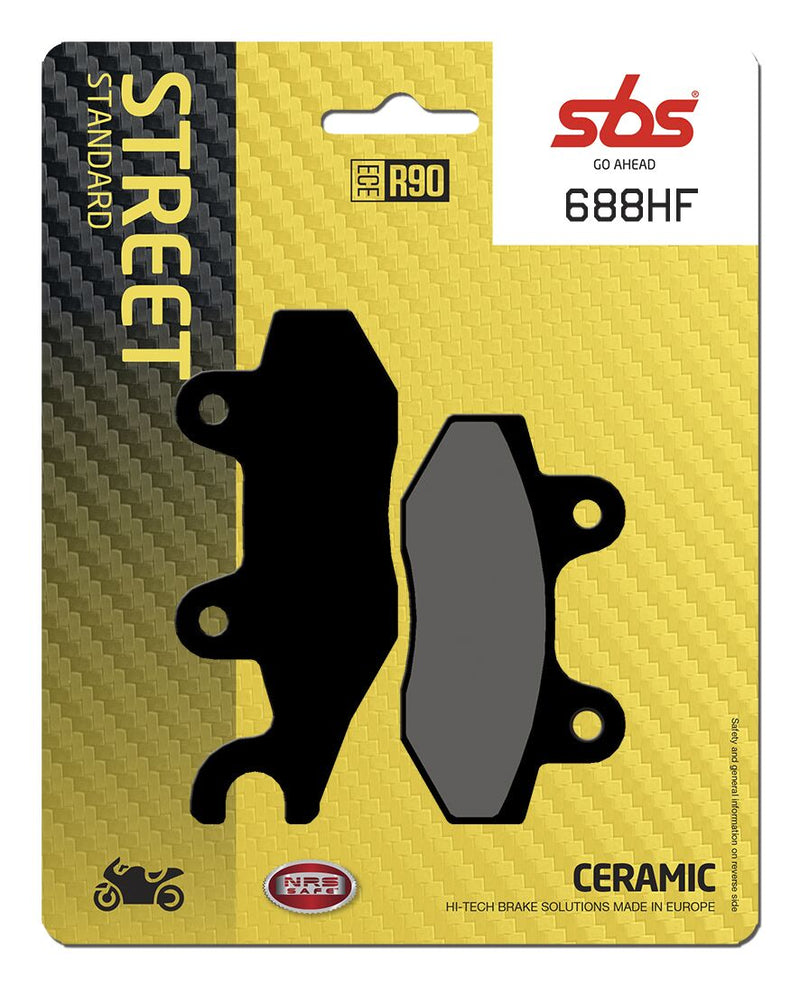 HF Street Ceramic Organic Brake Pads For Daelim Roadwin 125