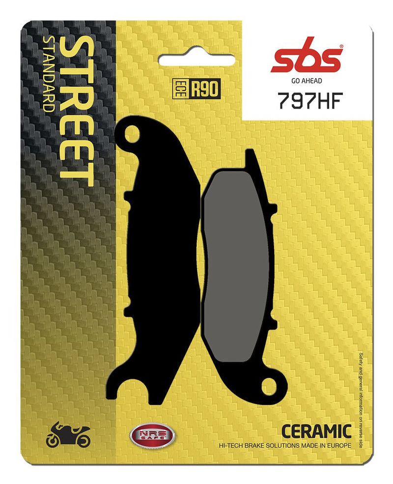 HF Street Ceramic Organic Brake Pads For Honda CBF 125