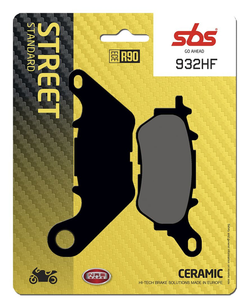 HF Street Ceramic Organic Brake Pads For Yamaha MT-03 ABS