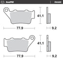 Ceramic Brake Pads For Aprilia Caponord 1200 ABS - 77.9 MM