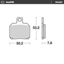 Ceramic Brake Pads For Aprilia ETV 1000 - 50.2 MM