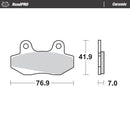 Ceramic Brake Pads For Honda CMX 250 C - 76.9 MM