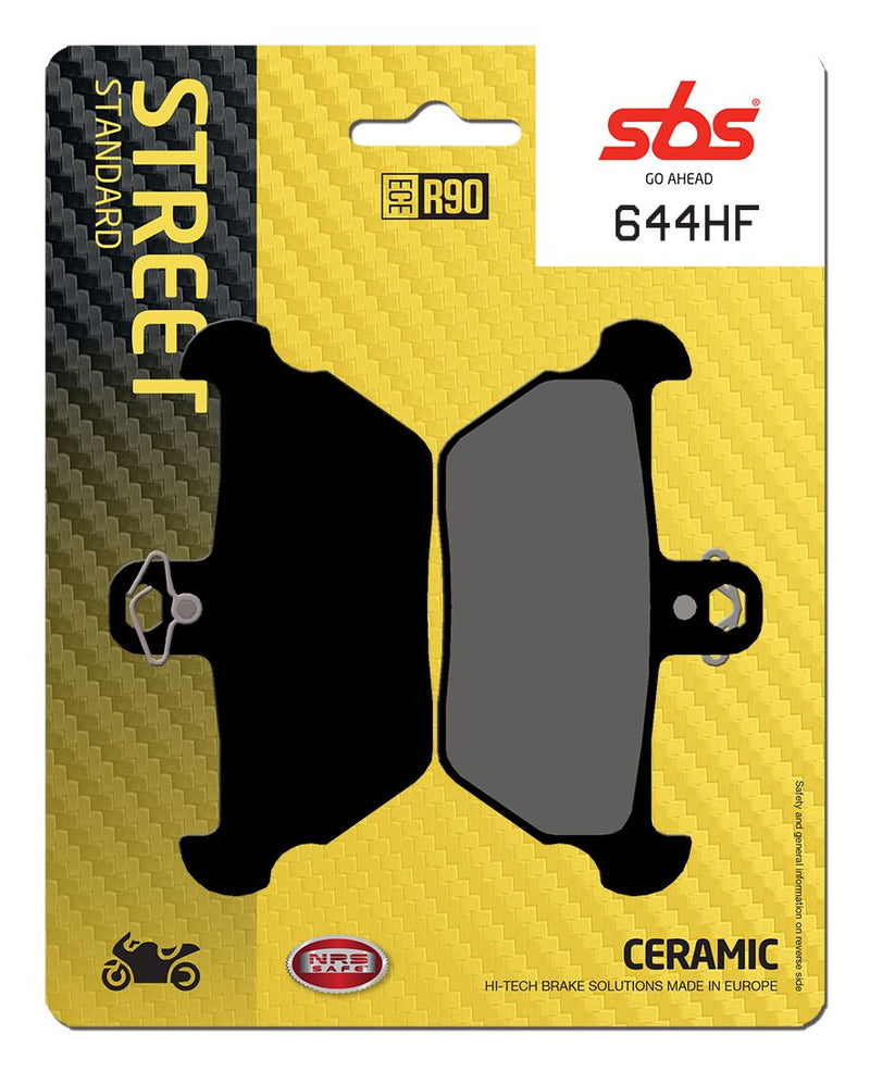 HF Street Ceramic Organic Brake Pads - 99.6 MM