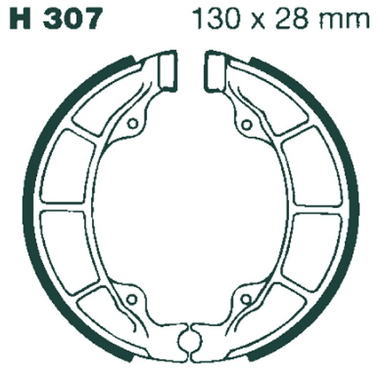 Standard Brake Shoes | Vendor No H307