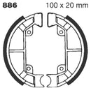 Standard Brake Shoes | Vendor No 886