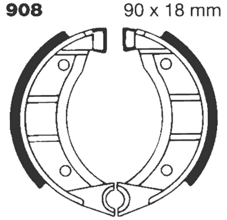 Standard Brake Shoes | Vendor No 908