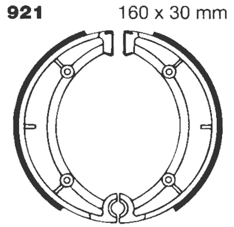Standard Brake Shoes | Vendor No 921